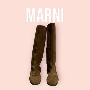 Marni Suede Boots Size 7